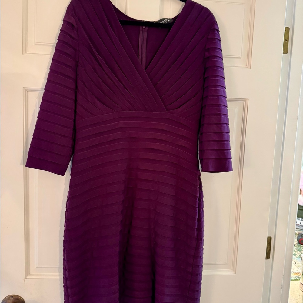 Elegant Plum Women's Dress